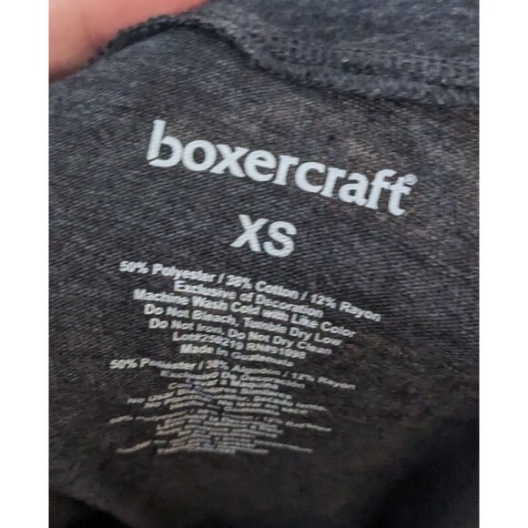 Charcoal Clemson Tigers All-Star Lace-Up Tri-Blend Tee Dress Size XS - Picture 6 of 8